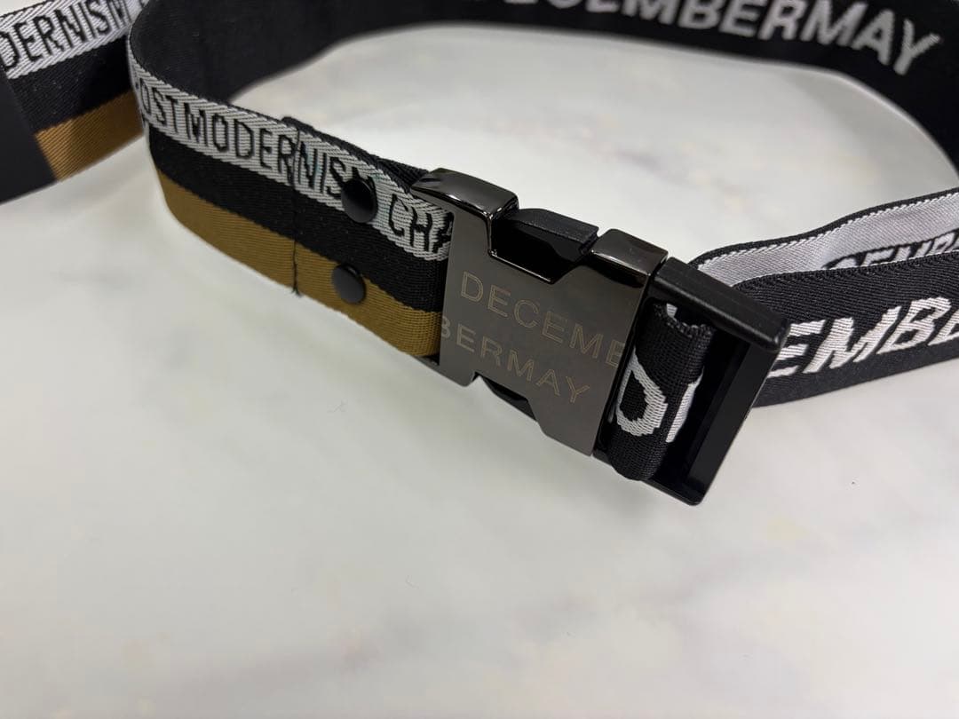 メンズウェア DECEMBERMAY Double Jacquard Belt