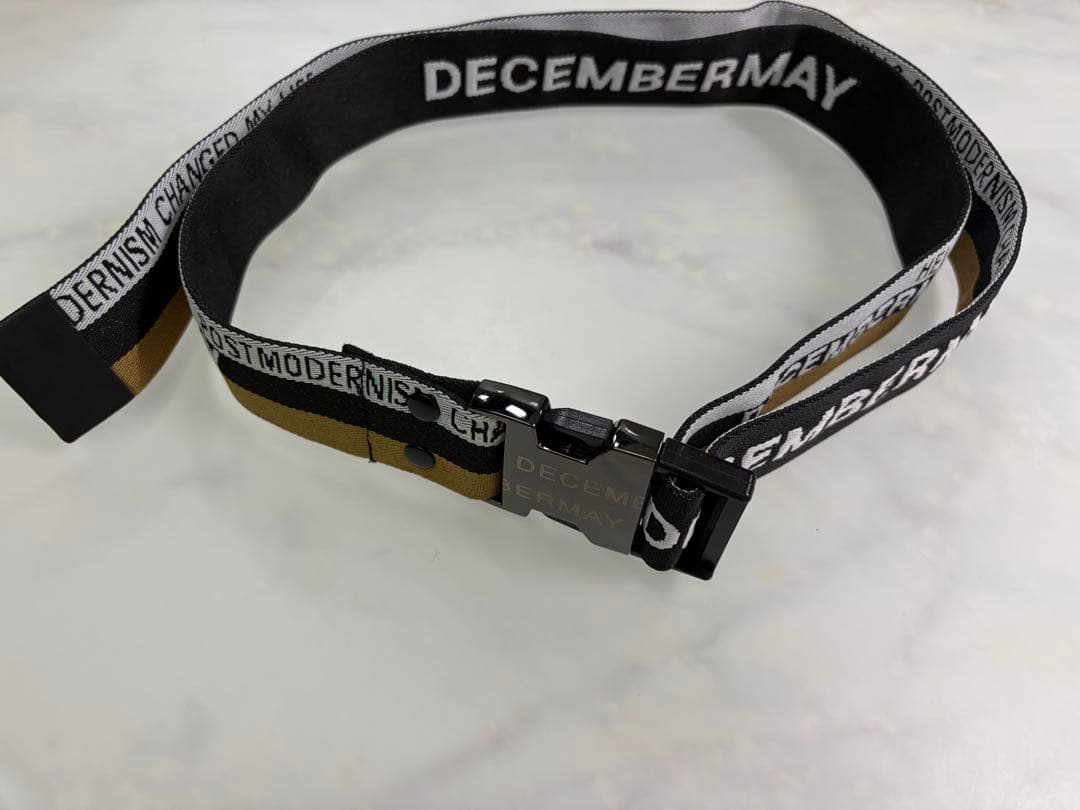 メンズウェア DECEMBERMAY Double Jacquard Belt