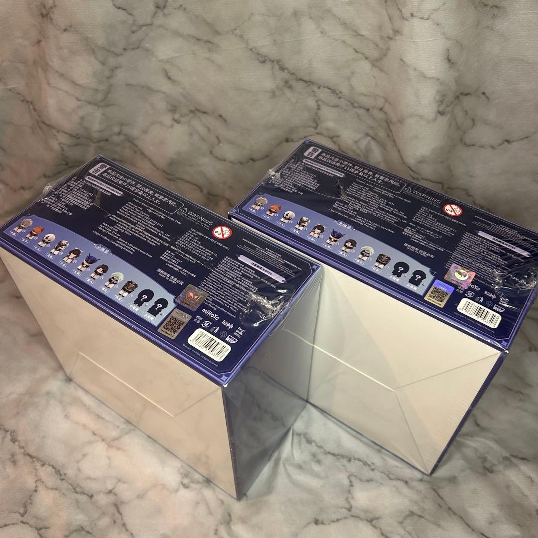 未開封シュリンク　原神 ファデュイ執行官 ミニフィギュア2BOX(18個)セット