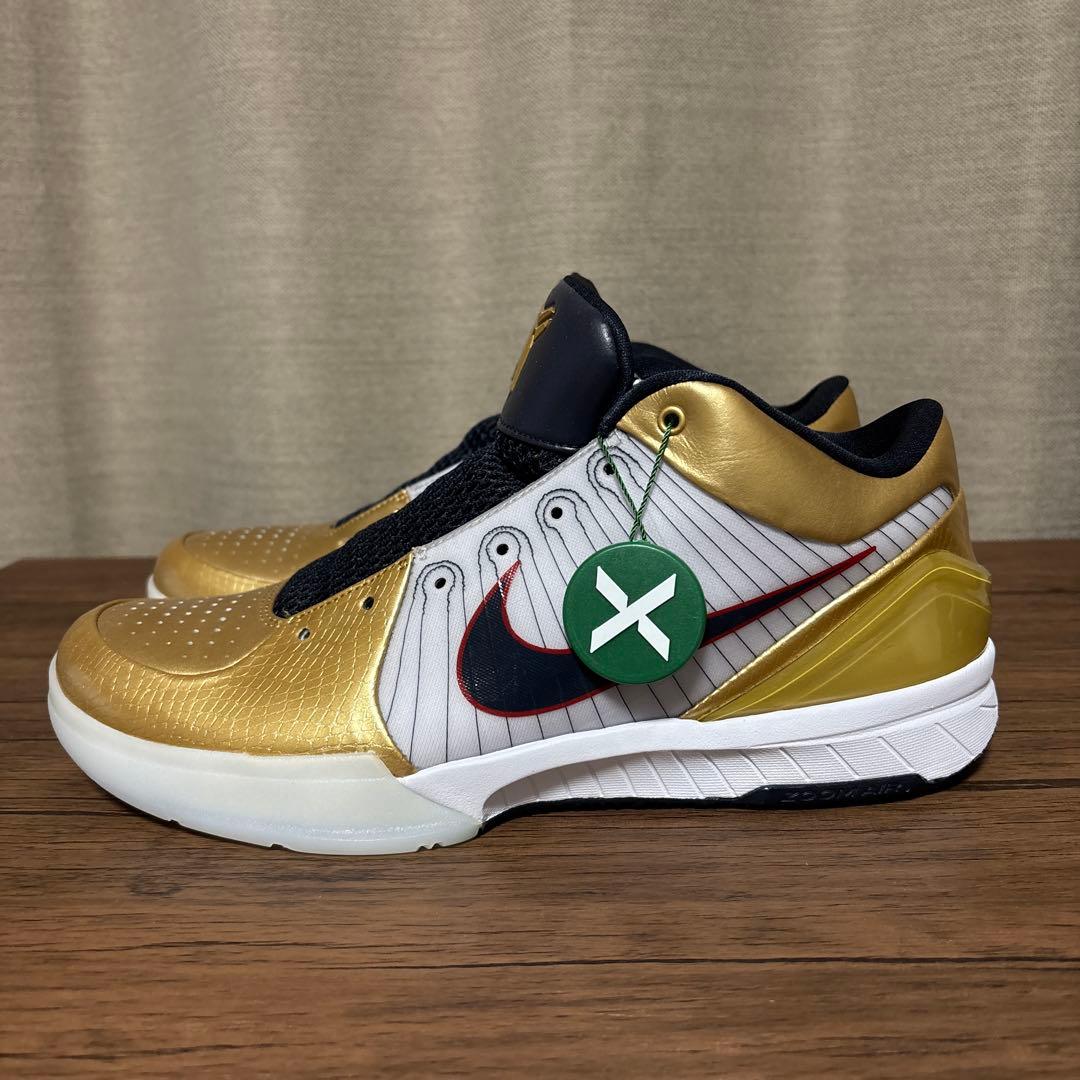 Nike Kobe IV Protro ゴールド/ホワイト　28.5cm