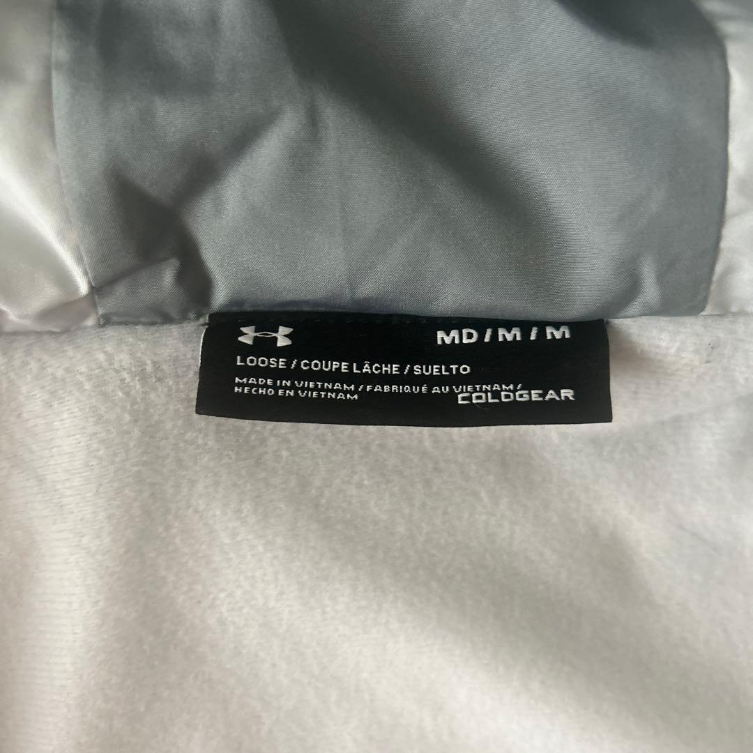 Under Armour フード付きジャケット ホワイト/グレー