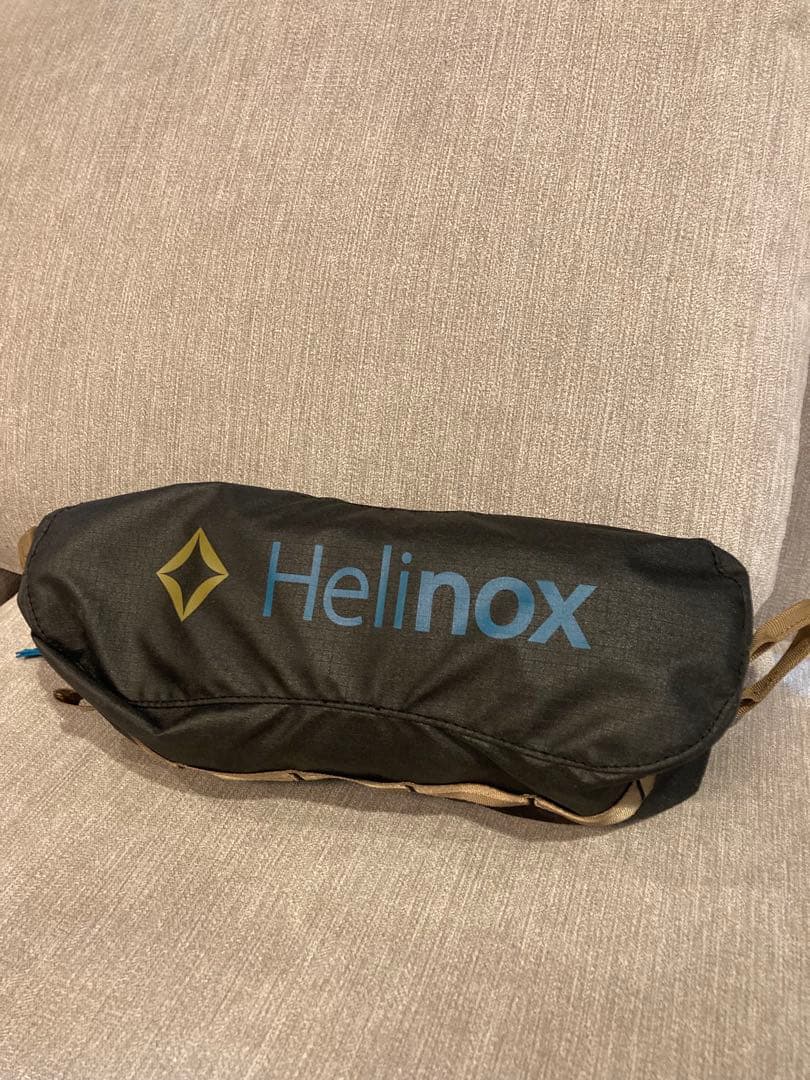 Helinox アウトドアチェア ブラック・オレンジ・ブルー
