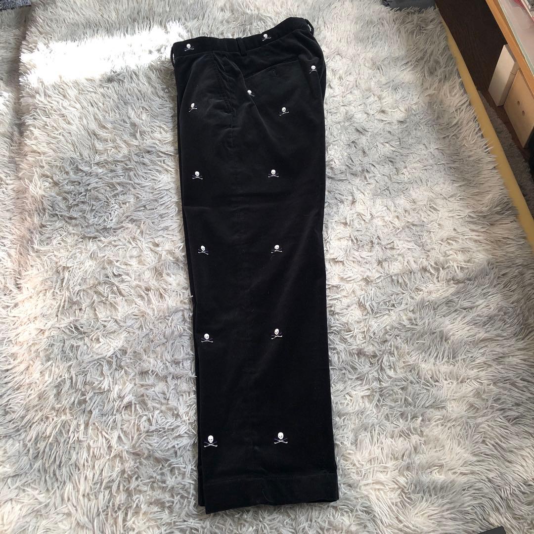 ま*き様 ラルフローレンPOLOGOLFスカル刺繍入りコーデュロイパンツ試着程度