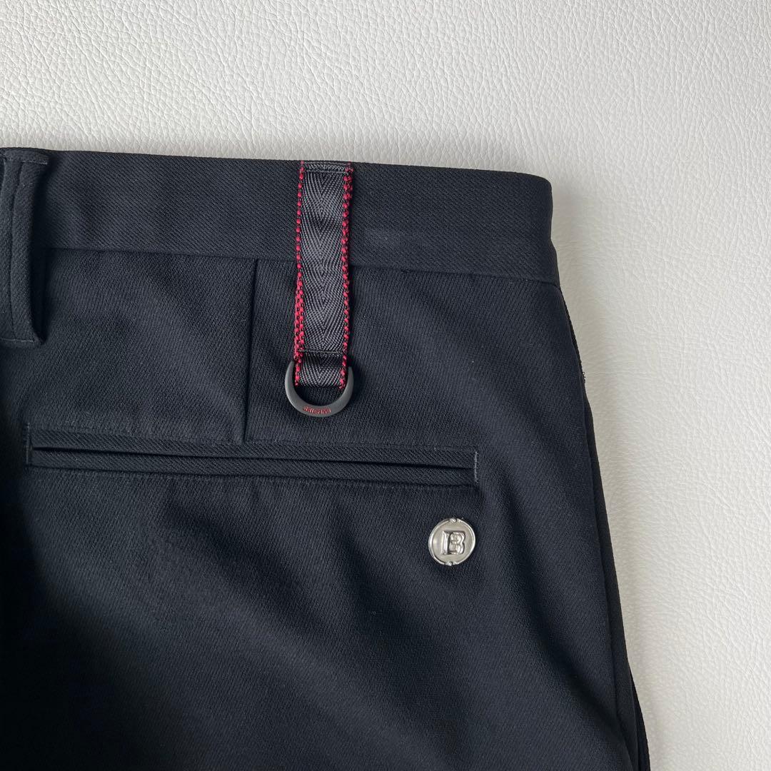 3300【極美品】ブリーフィング　ストレッチパンツ BRG211M31 ブラック