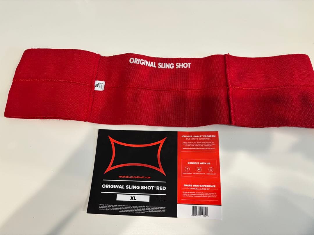 ORIGINAL SLING SHOT RED XL 未使用に近い