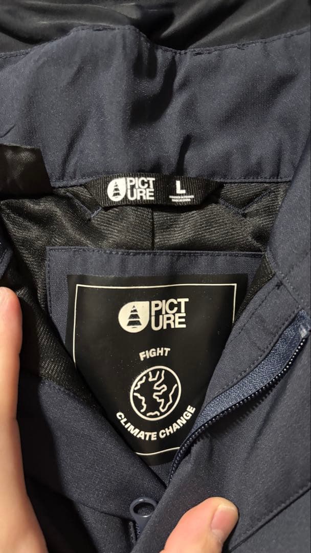 【美品】PICTURE スノーボードパンツ ネイビー