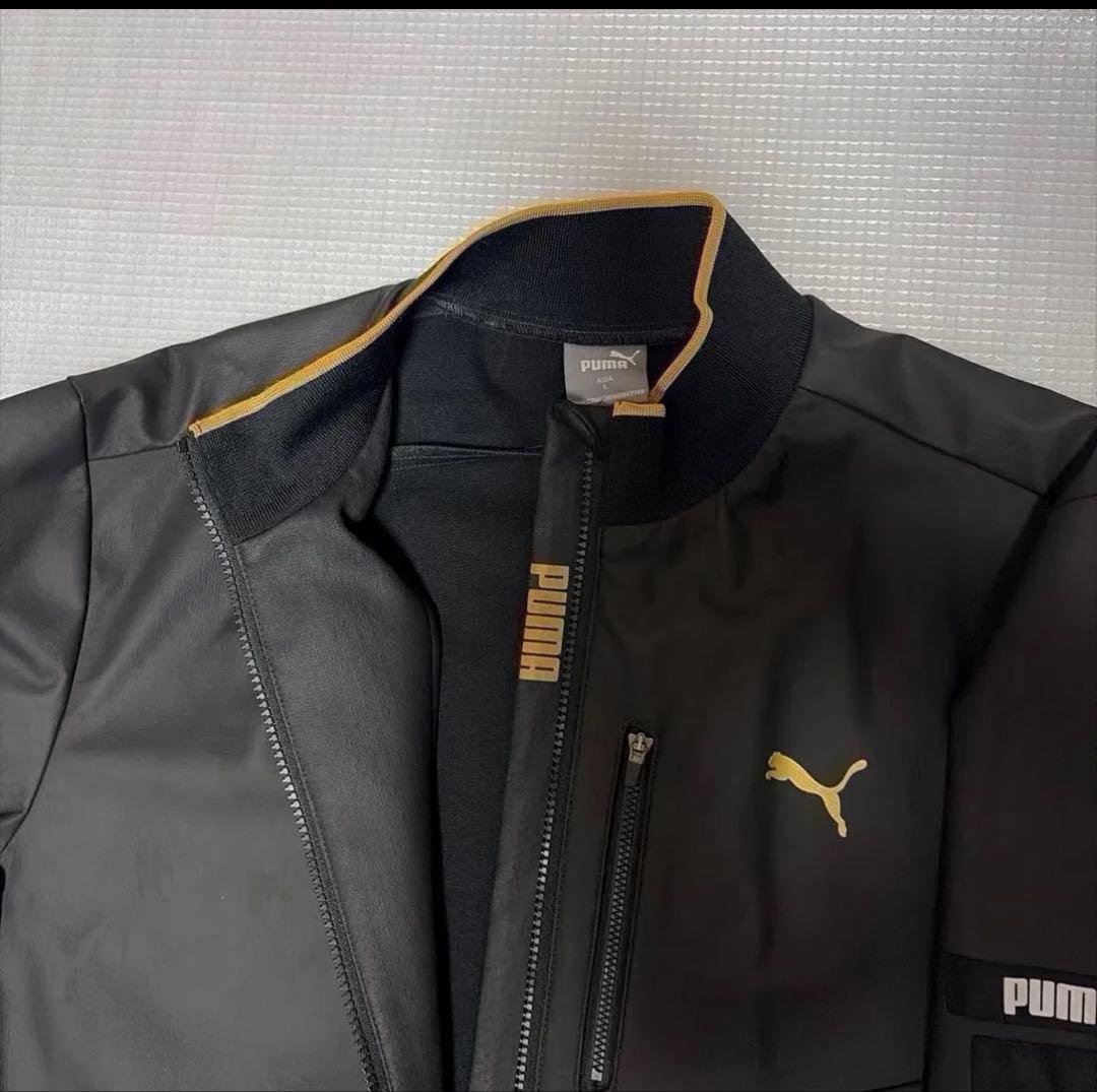 PUMA GOLF プーマゴルフ フルジップ ブルゾン Lサイズ　【ほぼ未使用】