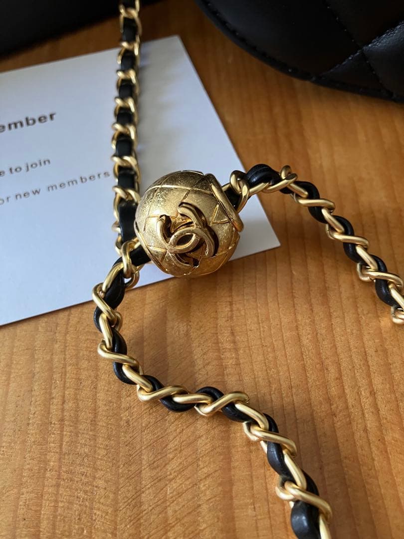 【非売品】！新作！ CHANEL ブラック キルティングショルダーバッグ