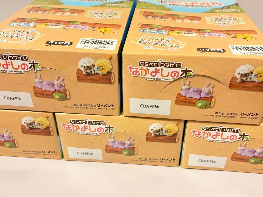新品未開封 ポケモン なかよしの木 全6種類×5箱＝30個 コンプリートセット