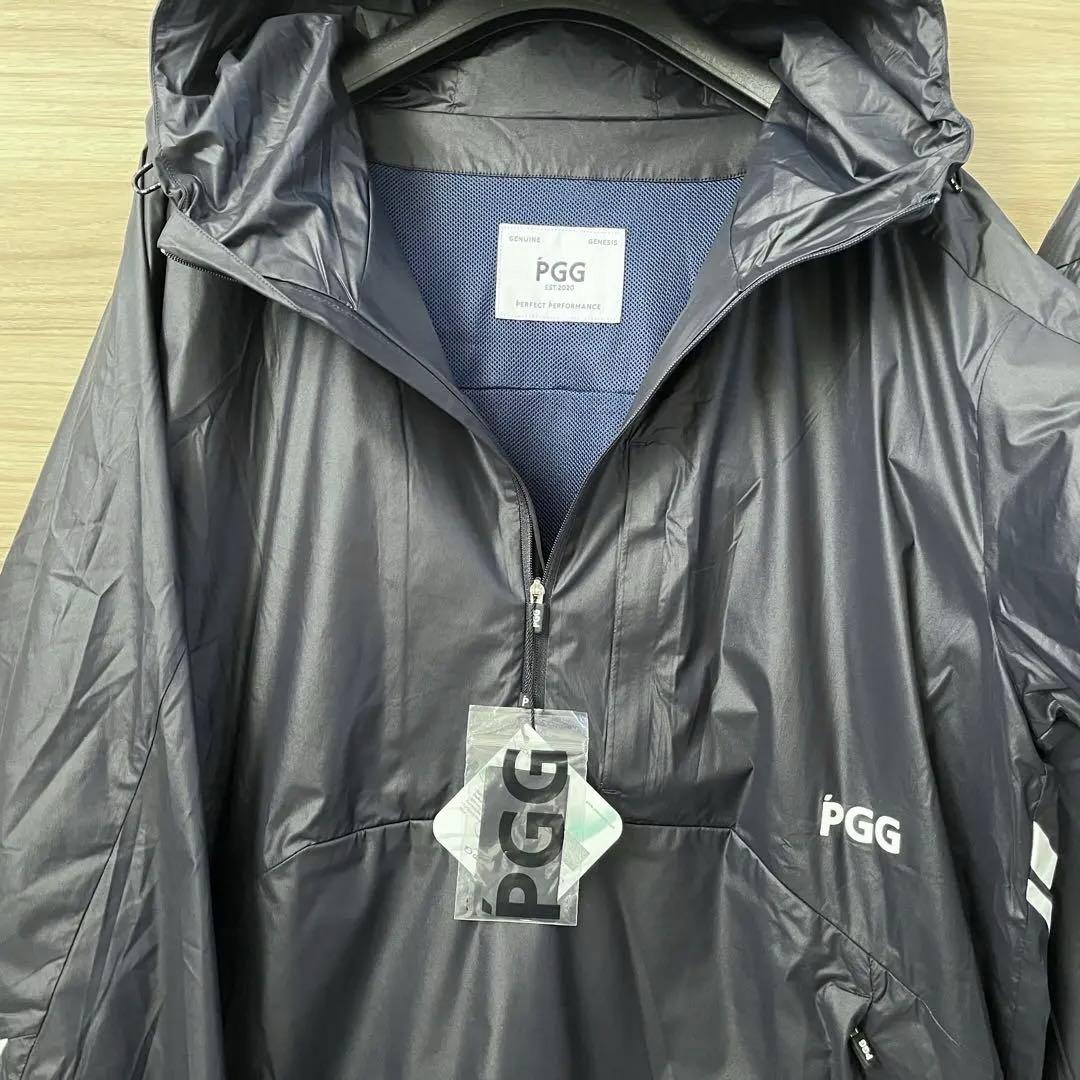 新品★79,200円 PGG パーリーゲイツ 春夏ゴルフセットアップ 濃紺 5