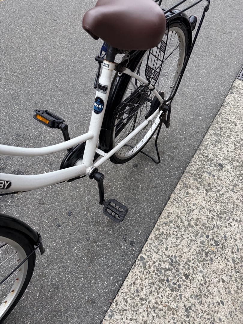 189 自転車 大阪市 【引取り限定】 美品 26インチ 大きいカゴ