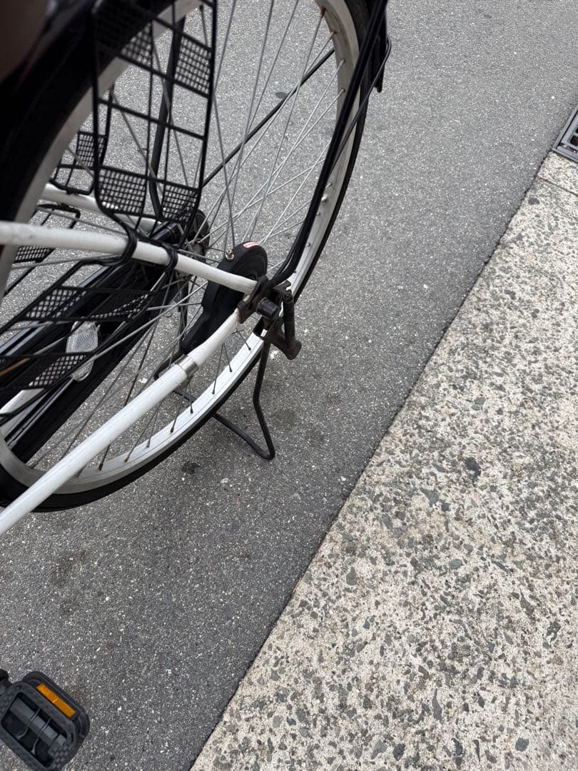 189 自転車 大阪市 【引取り限定】 美品 26インチ 大きいカゴ