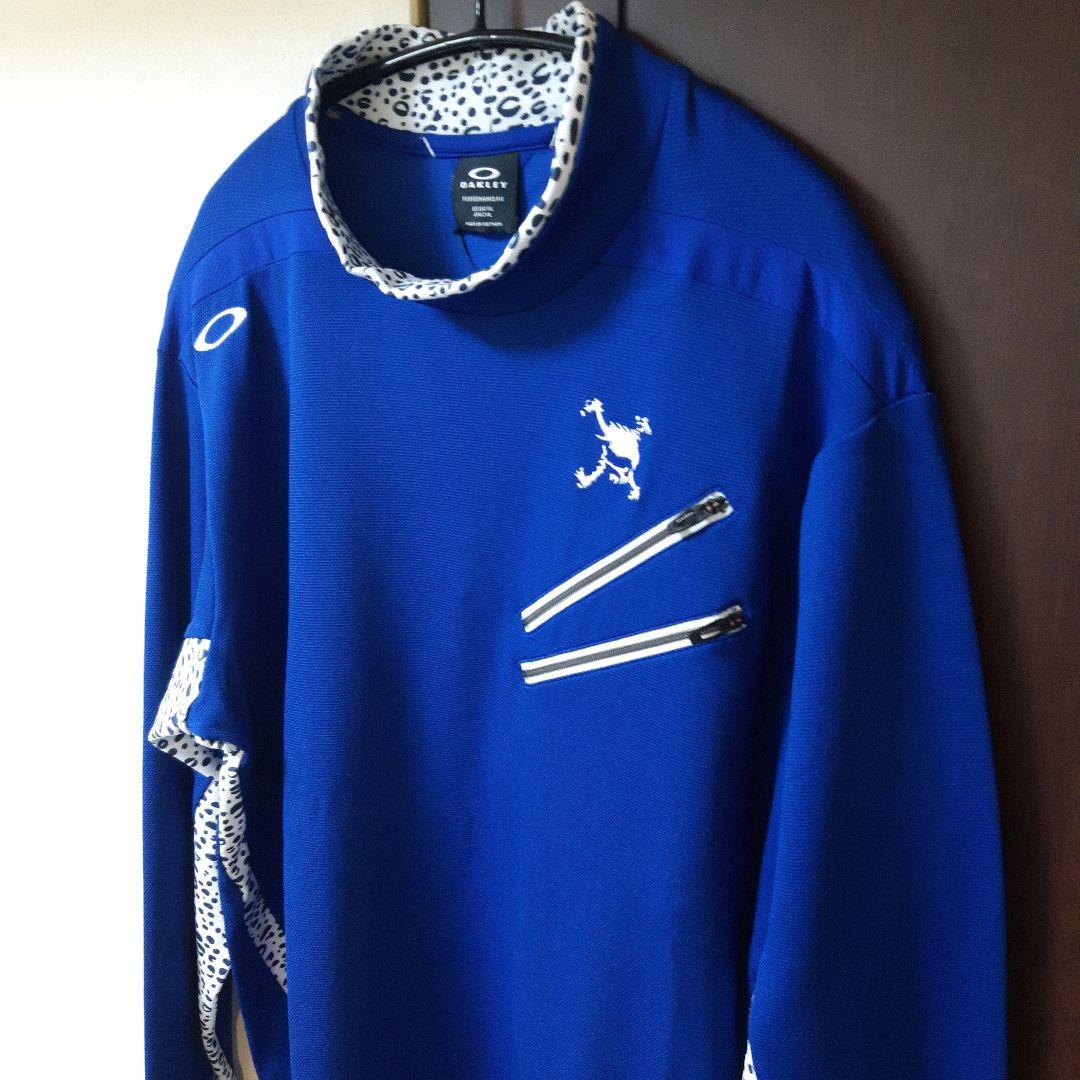 新品　オークリーゴルフ　メンズウエア　長袖モックネック　ロングシャツ　XXL