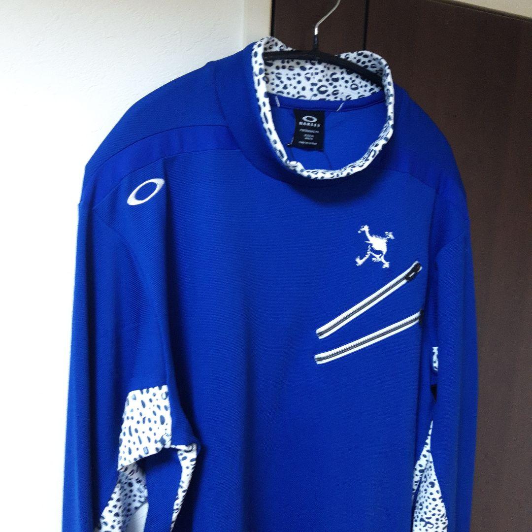 新品　オークリーゴルフ　メンズウエア　長袖モックネック　ロングシャツ　XXL