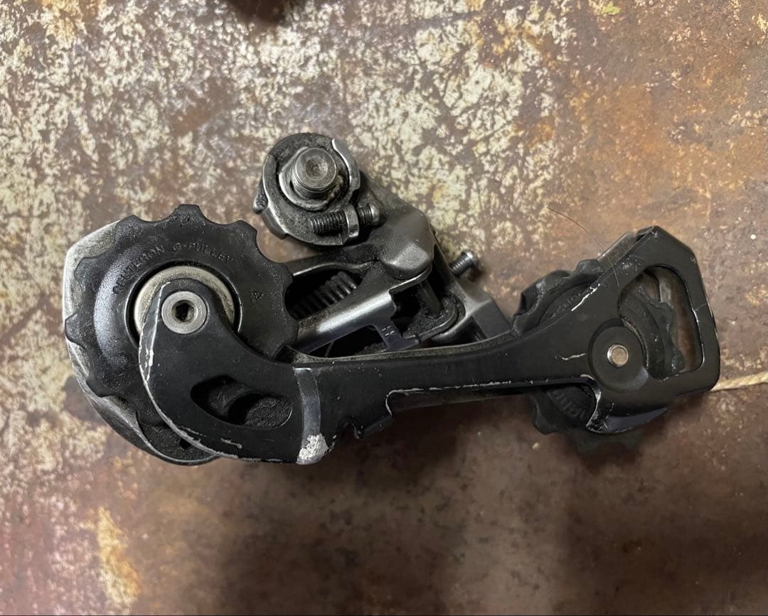SHIMANO 105 10速 GS 10-34T RDカスタム シルバーケージ