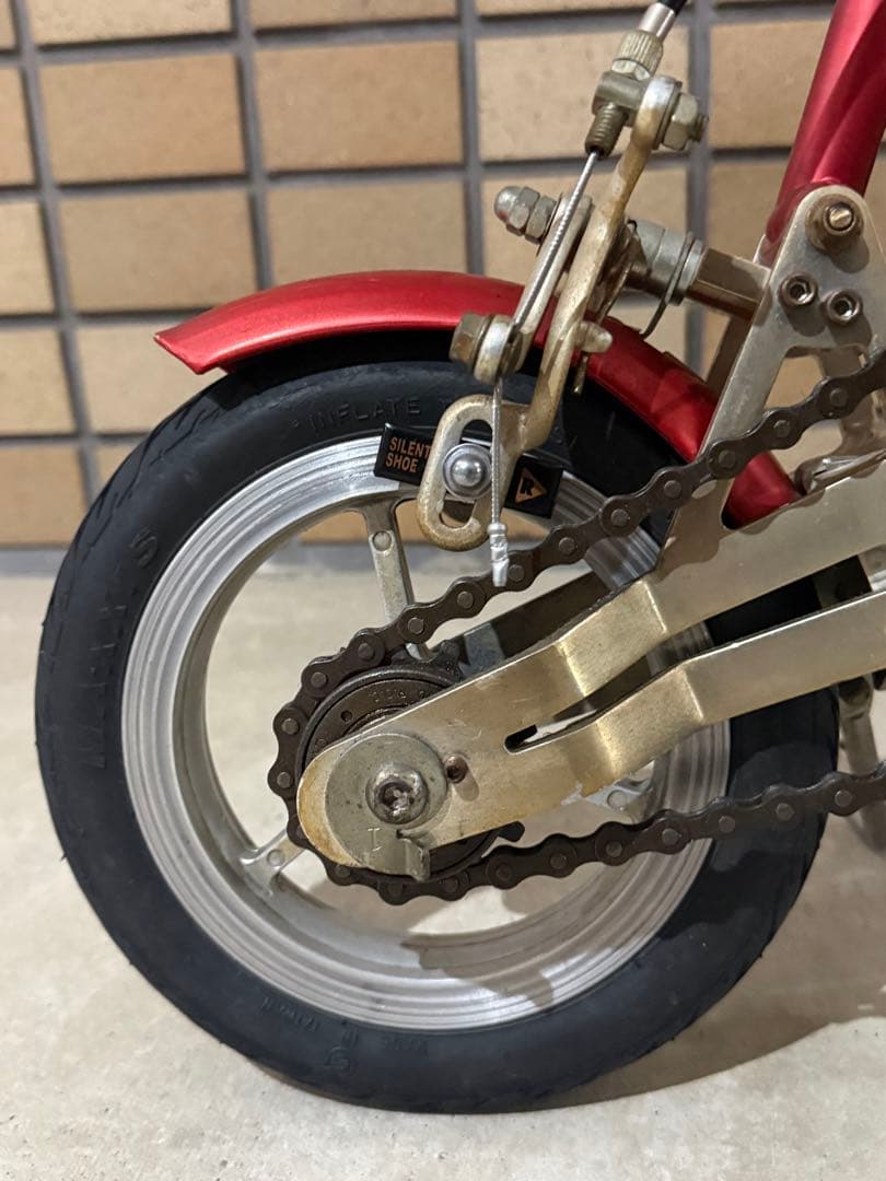ZEROBIKE 折りたたみ自転車 金色