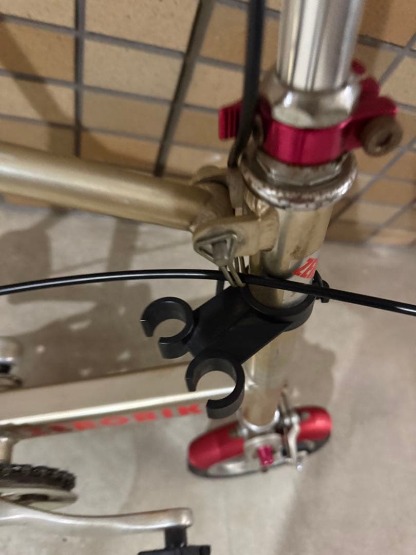 ZEROBIKE 折りたたみ自転車 金色