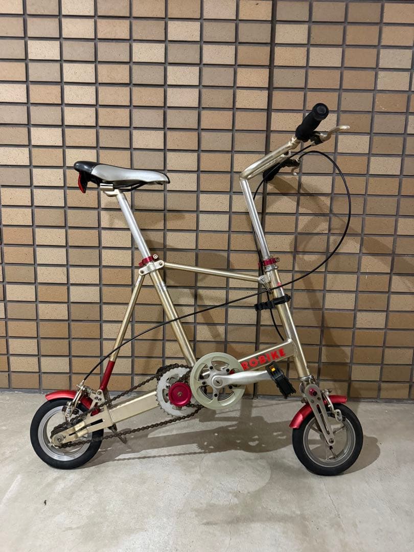 ZEROBIKE 折りたたみ自転車 金色