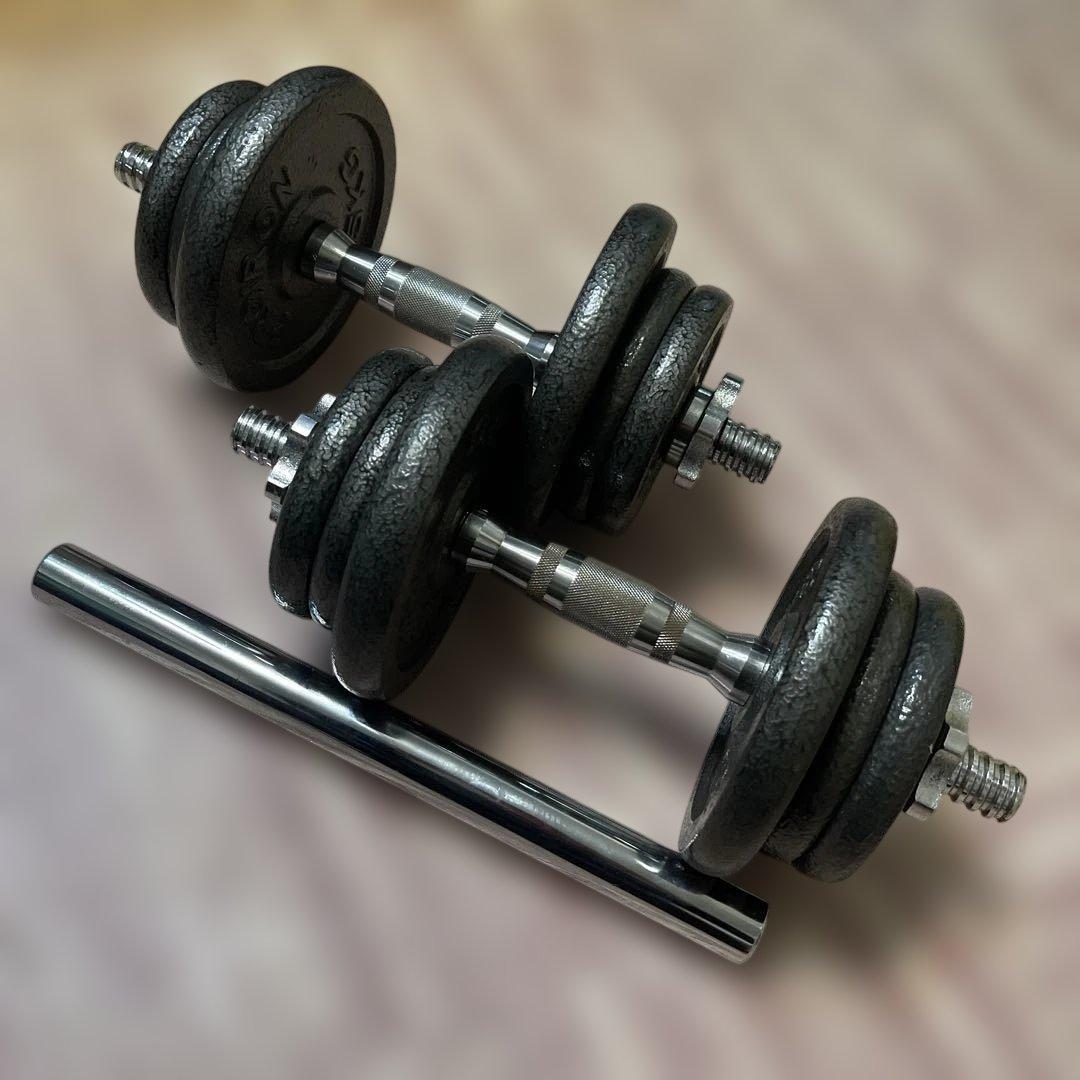PROIRON ダンベル 鉄アレイ アジャスタブル 合計24kg