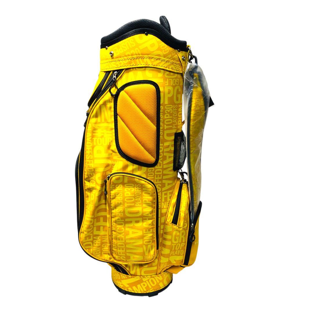 鮮やかイエロー！PGA TOUR 未使用キャディバッグ