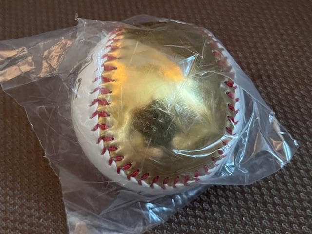 大谷翔平MLB2025ASG出場記念ローリングスGold/W記念ボール現地限定品