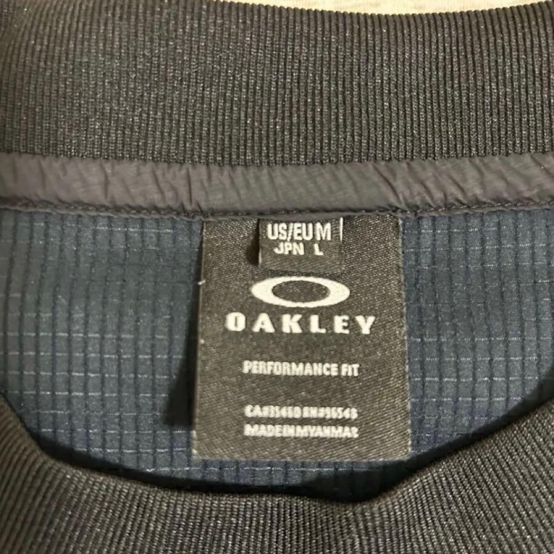 オークリー　ピステ　プルオーバー　2way OAKLAY 半袖　長袖　L