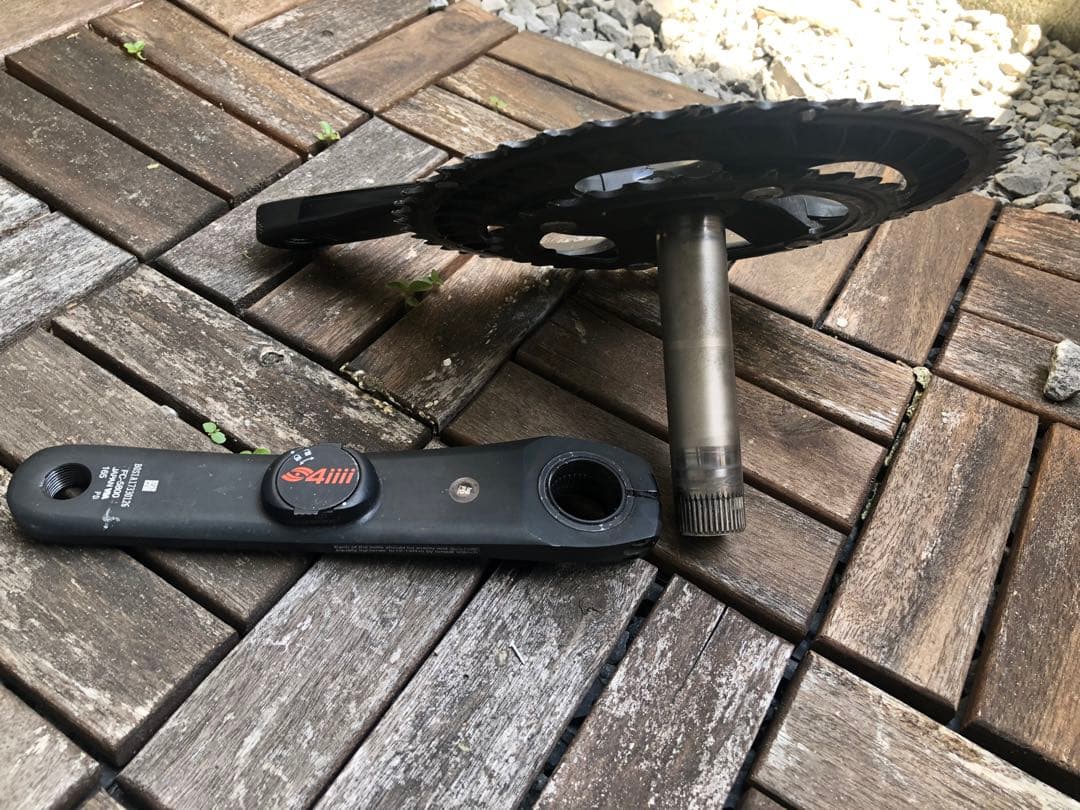 Shimano 105 50/34T パワーメーター　4iiii 165mm