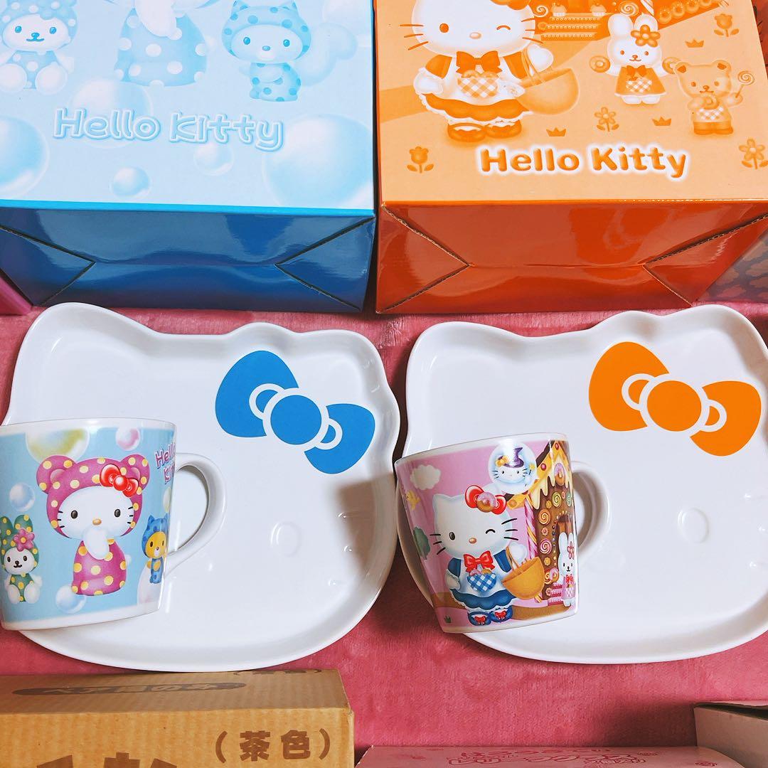 希少レア　ハローキティ　非売品　マグ　グラス　まとめ売り　平成レトロ　サンリオ