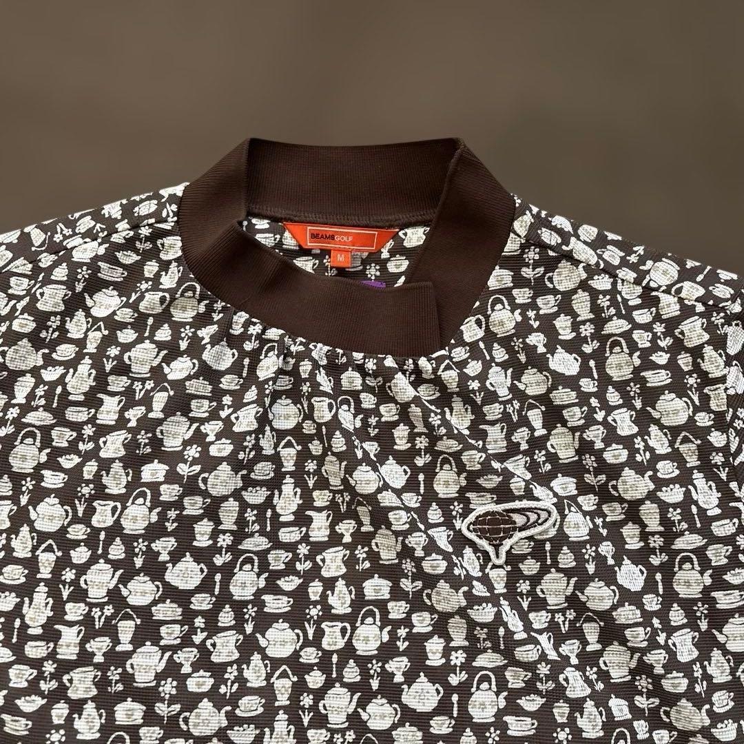 BEAMS GOLF モックネックレディースシャツ　Mサイズ