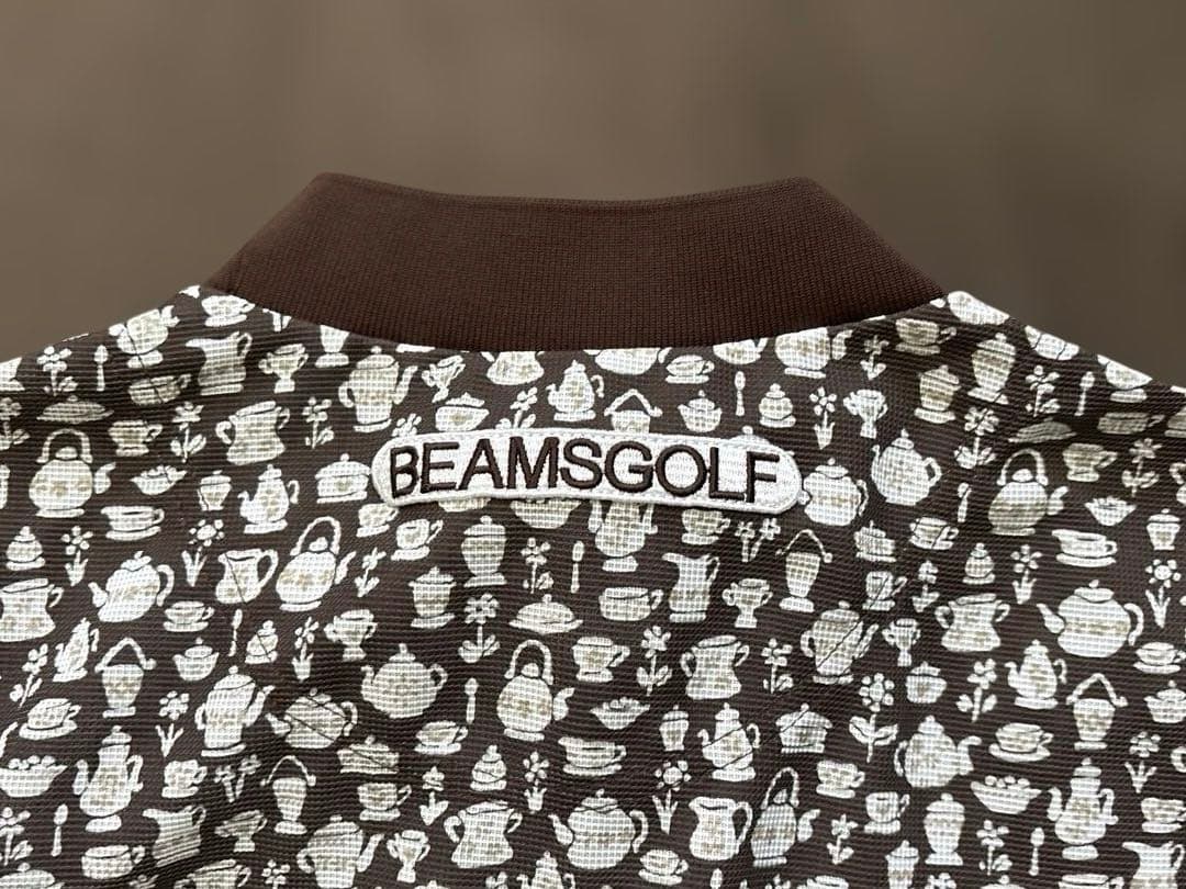 BEAMS GOLF モックネックレディースシャツ　Mサイズ