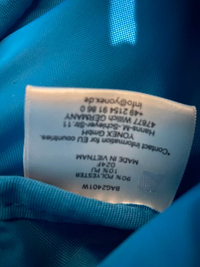 気*画様 ヨネックス YONEX BAG2401W トーナメントバッグ ブラック