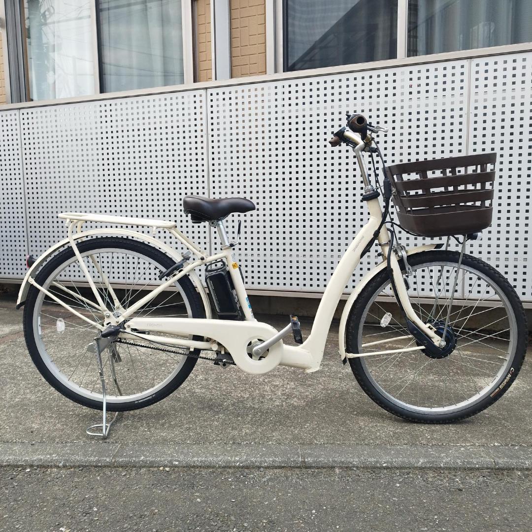 美品 ブリヂストン 電動自転車 フロンティア リラクシー 14.3Ah 26型
