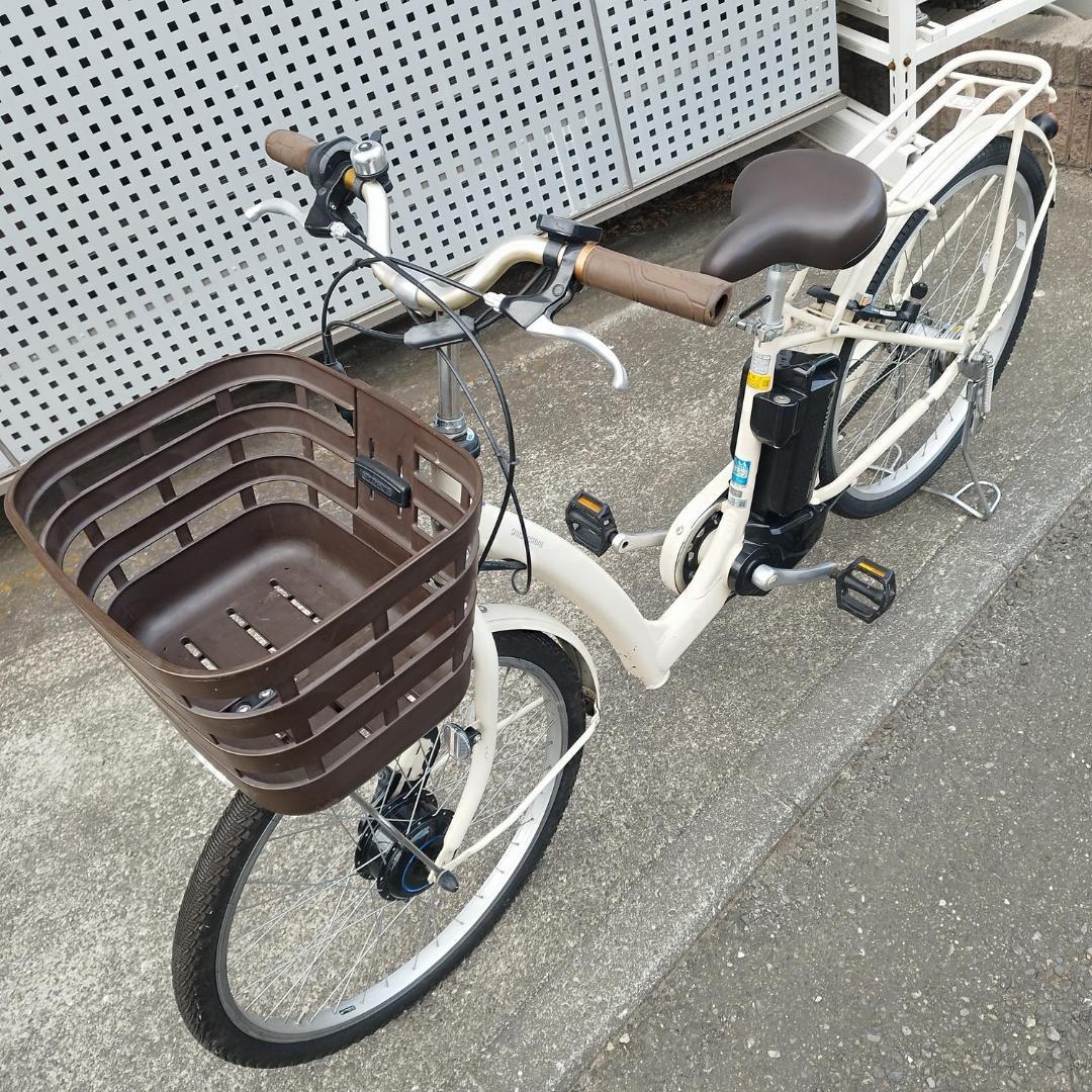 美品 ブリヂストン 電動自転車 フロンティア リラクシー 14.3Ah 26型