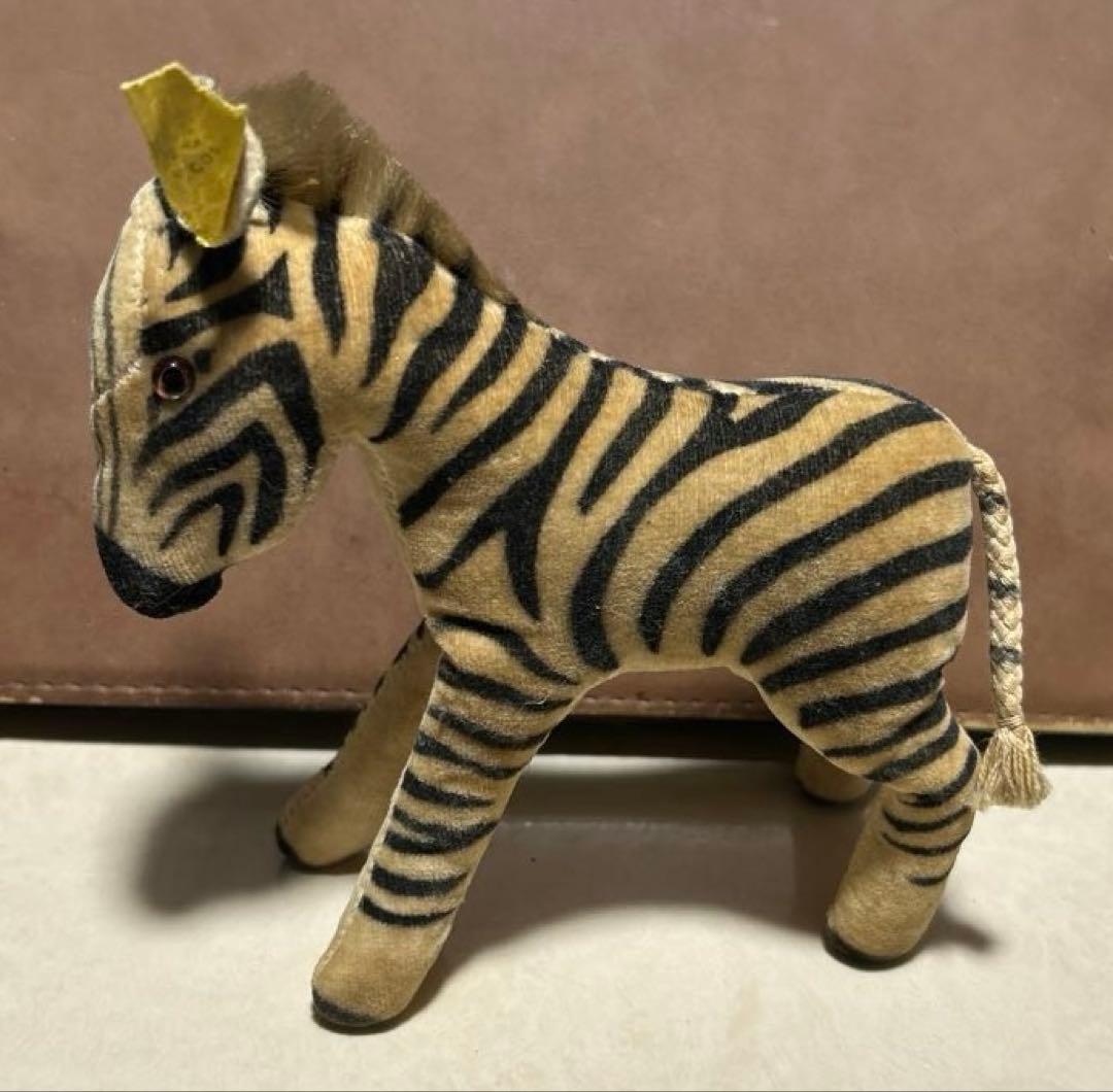 steiff ヌイグルミ シマウマ ヴィンテージ シュタイフ