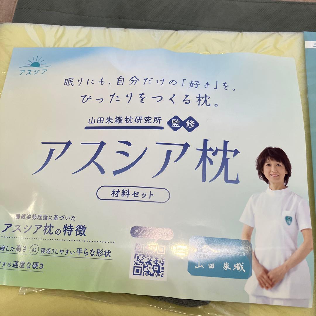 アスシア枕　カバー付き