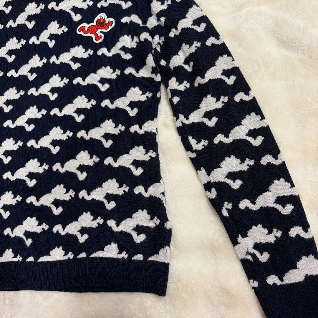 【美品】 VIVAHEART セサミストリート エルモ コラボ セーター 40