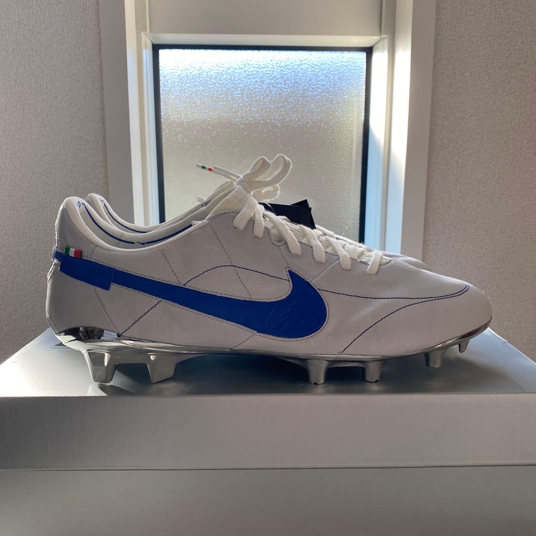 Nike サッカーシューズ ホワイト/ブルー