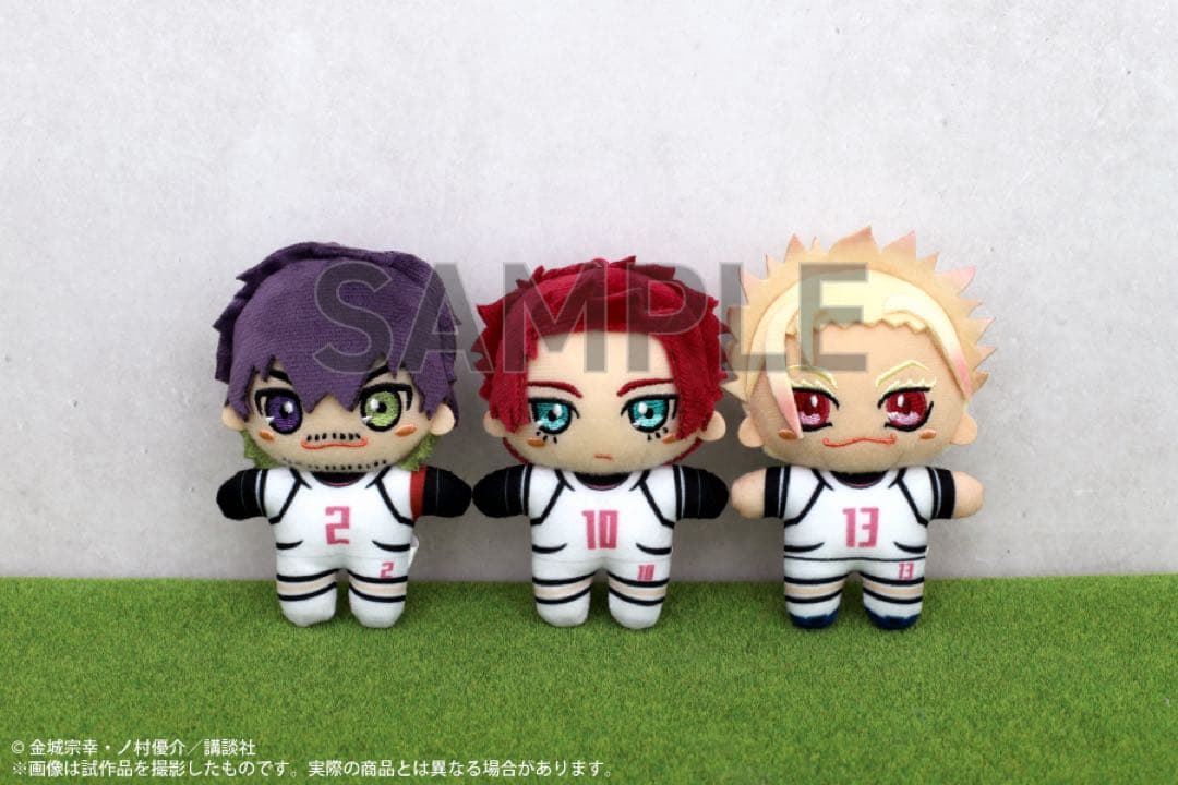 ブルーロック展　ぬいぐるみマスコット　フルコンプセット