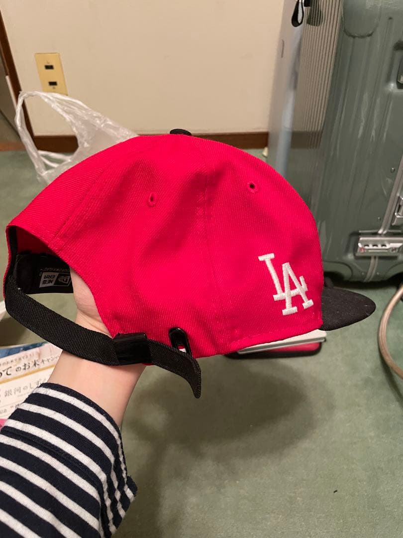 Los Angeles Dodgers キャップ レッド ブラック