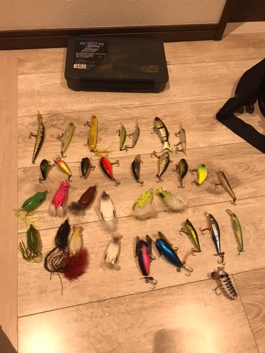 バス釣り、引退セット