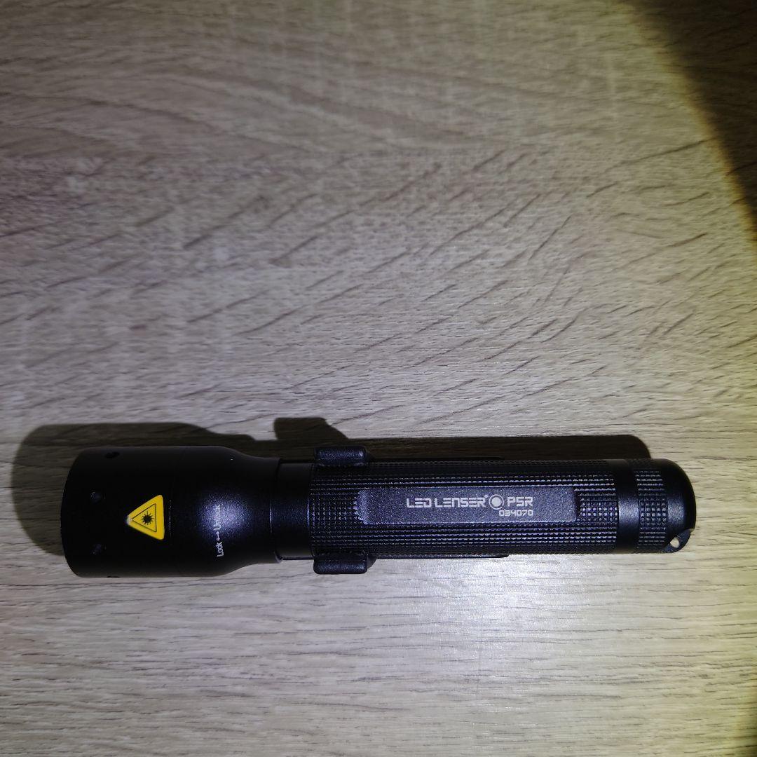LED LENSER P5R LEDライト 壁掛セット ブラック