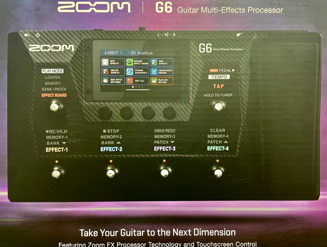 Zoom G6 ＋ BTA-1
