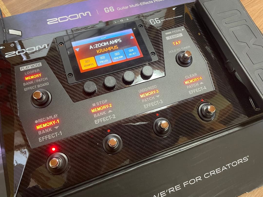 Zoom G6 ＋ BTA-1