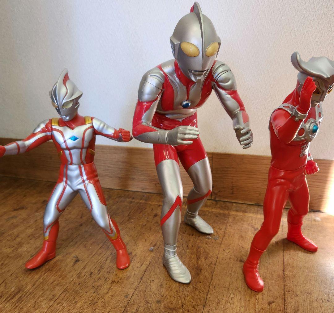 ウルトラマン　ビッグソフビフィギュア　7体セット