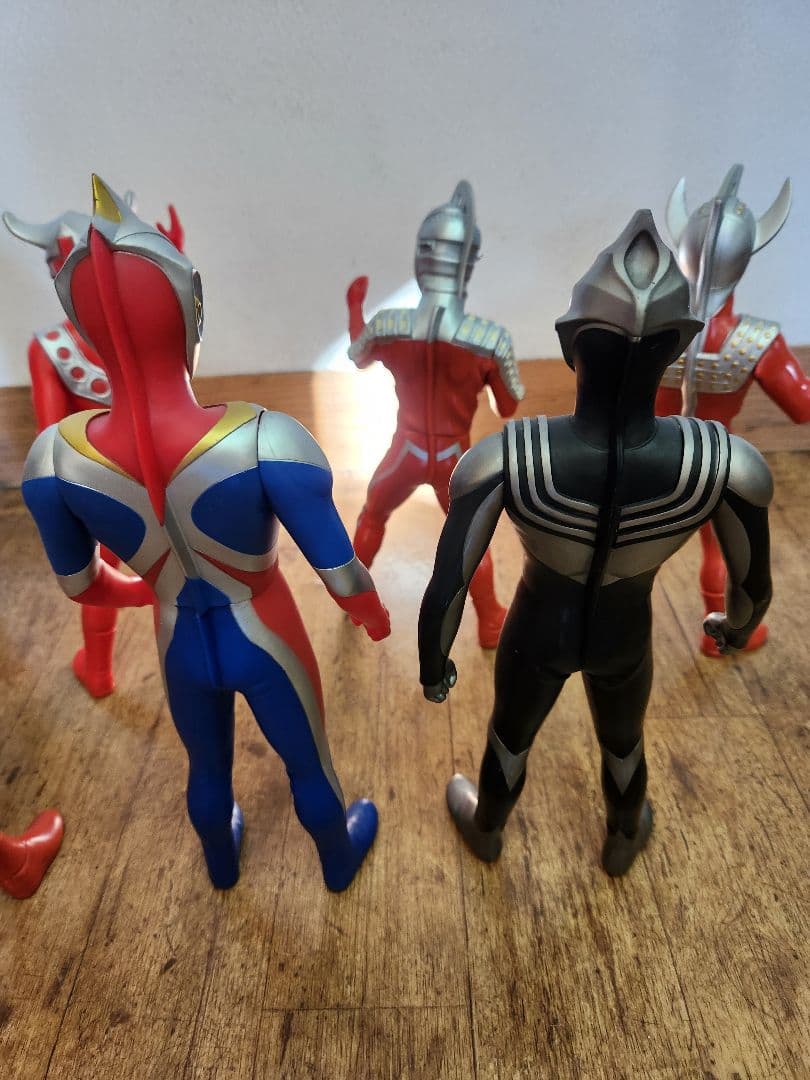 ウルトラマン　ビッグソフビフィギュア　7体セット