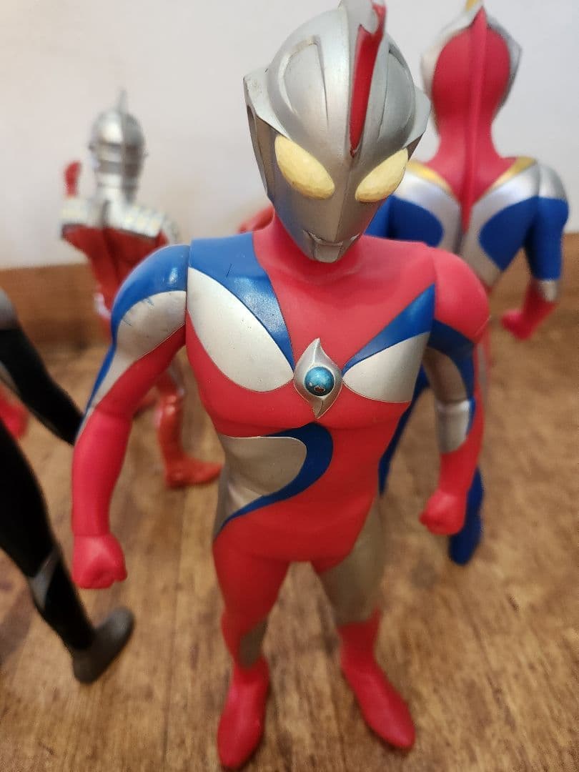 ウルトラマン　ビッグソフビフィギュア　7体セット