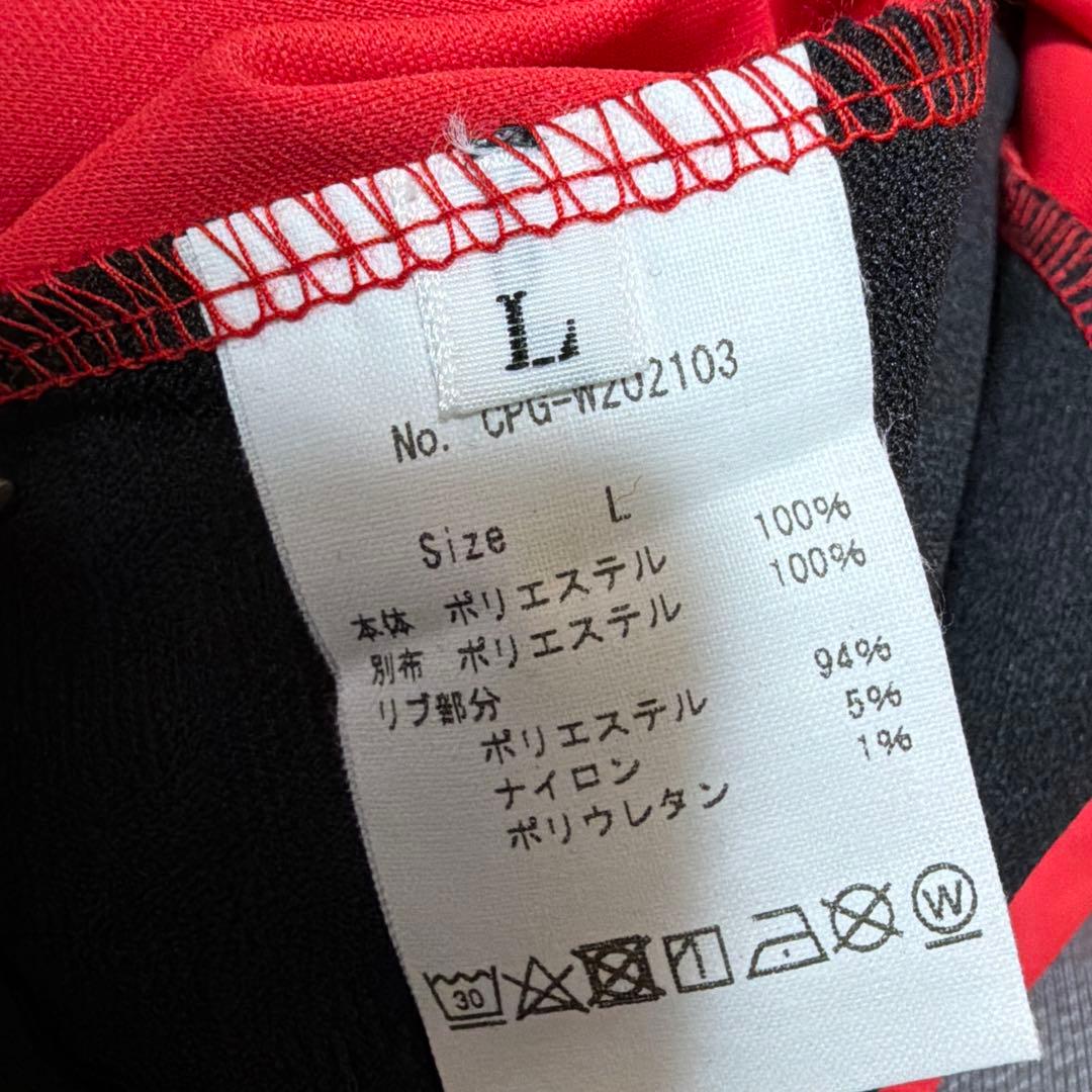 レディース CPGGOLFゴルフワンピース Lサイズ レッド