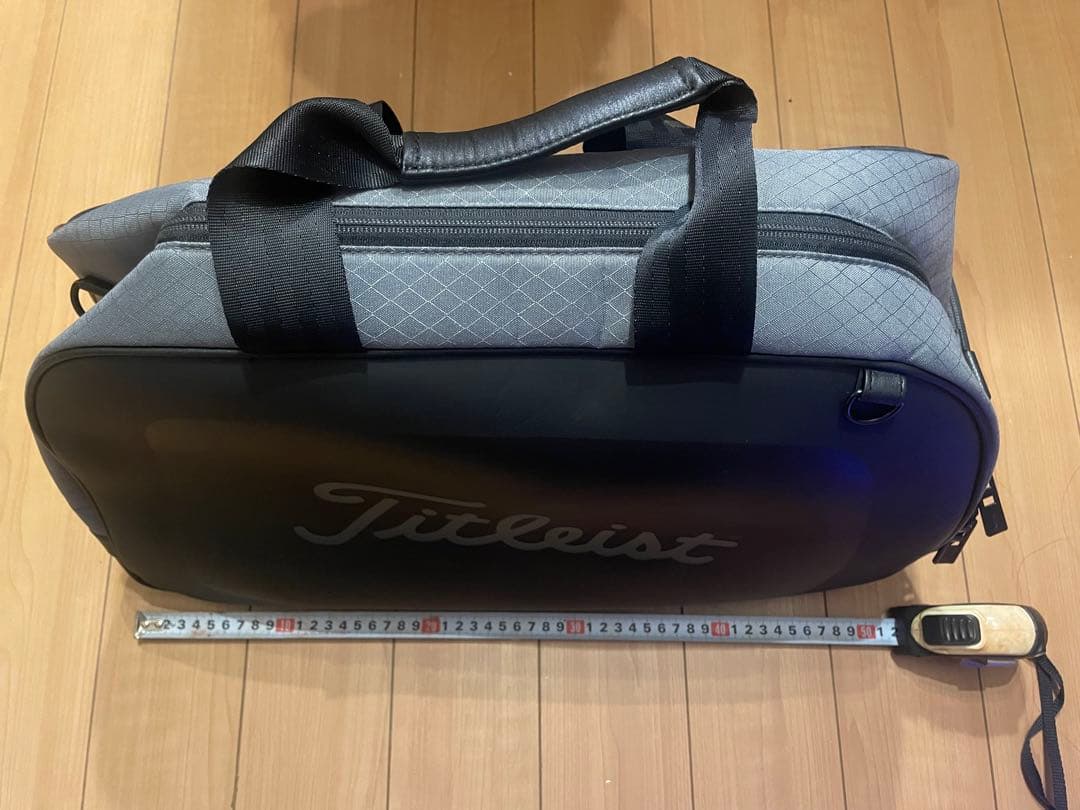 Titleist(タイトリスト)　ボストンバッグ　黒 グレー