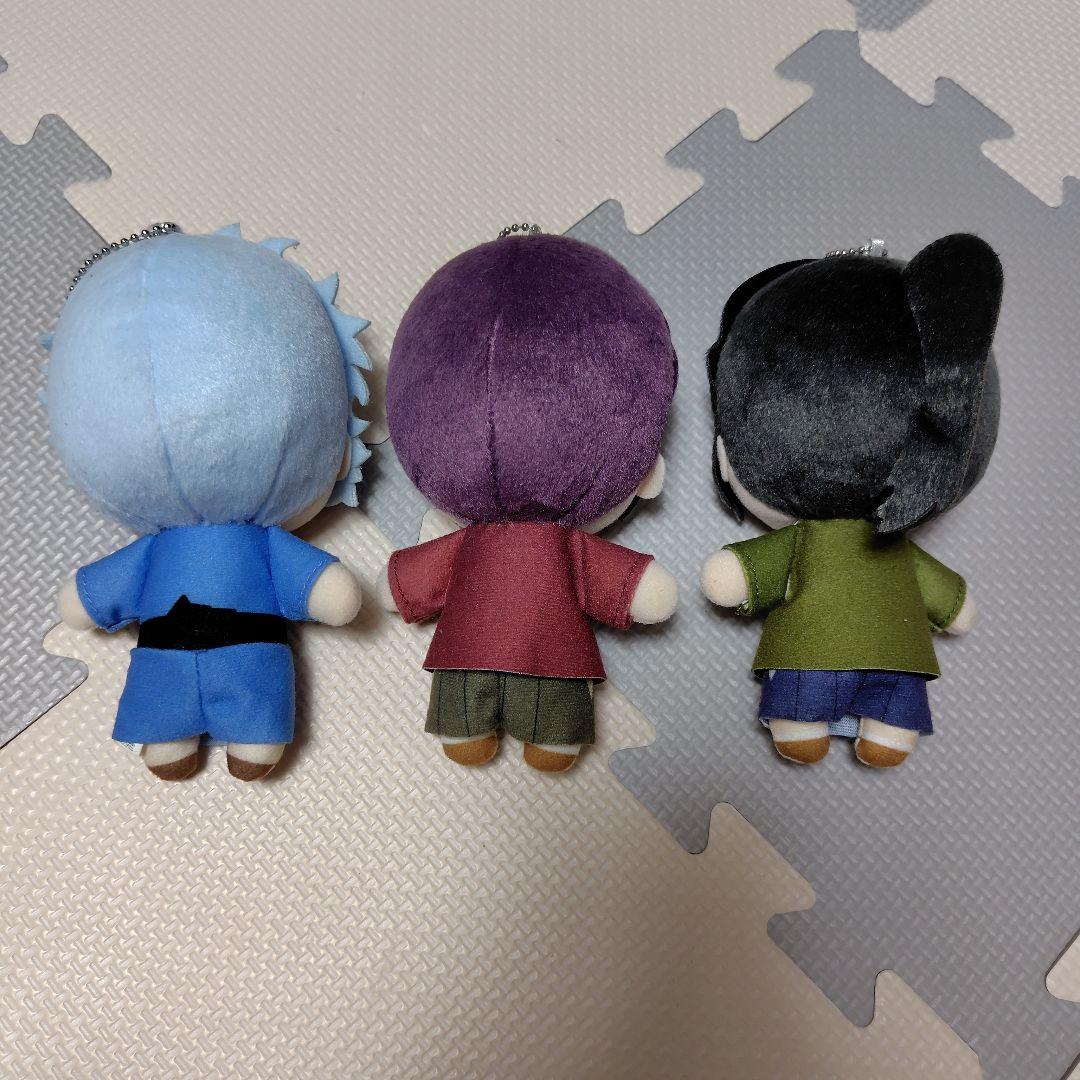 銀魂　ともぬい　銀時・高杉・桂ぬいぐるみセット