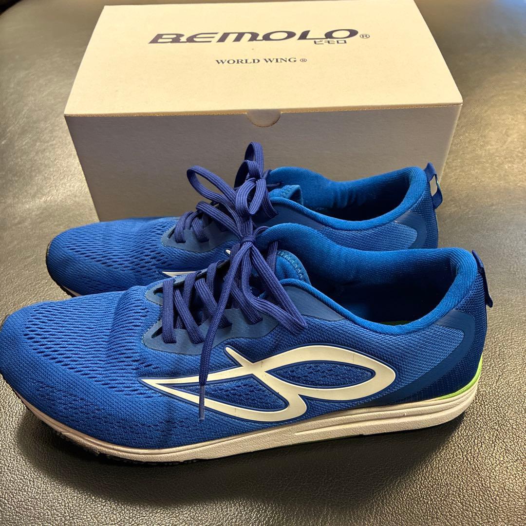 ビモロシューズ　27.0 WORLD WING BEMOLO 青